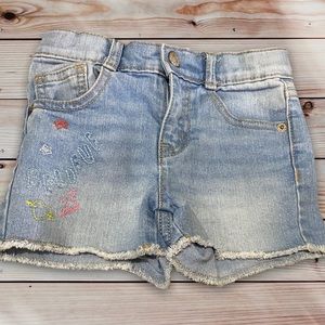 Girls denim shorts